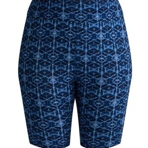 TERRA & SKY Biker Shorts Size 4X 28W-30W Polyester Spandex Pull On  Womens NWOT